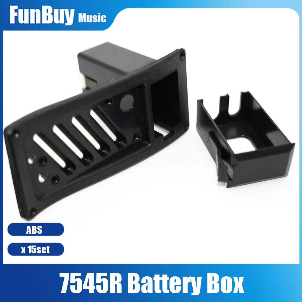 15Set EQ-7545R Guitar Preamp Battery Case Box Equalizer EQ Piezo Pickup Cover 9V Accessory | Спорт и развлечения