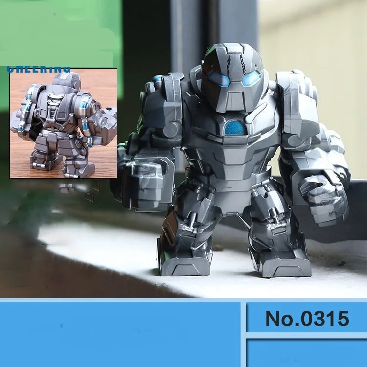 

Single Sale Big Models Iron Man Hulk Buster Iron Man Whiplash Collection Action Figure For Children Toys Decool 0315
