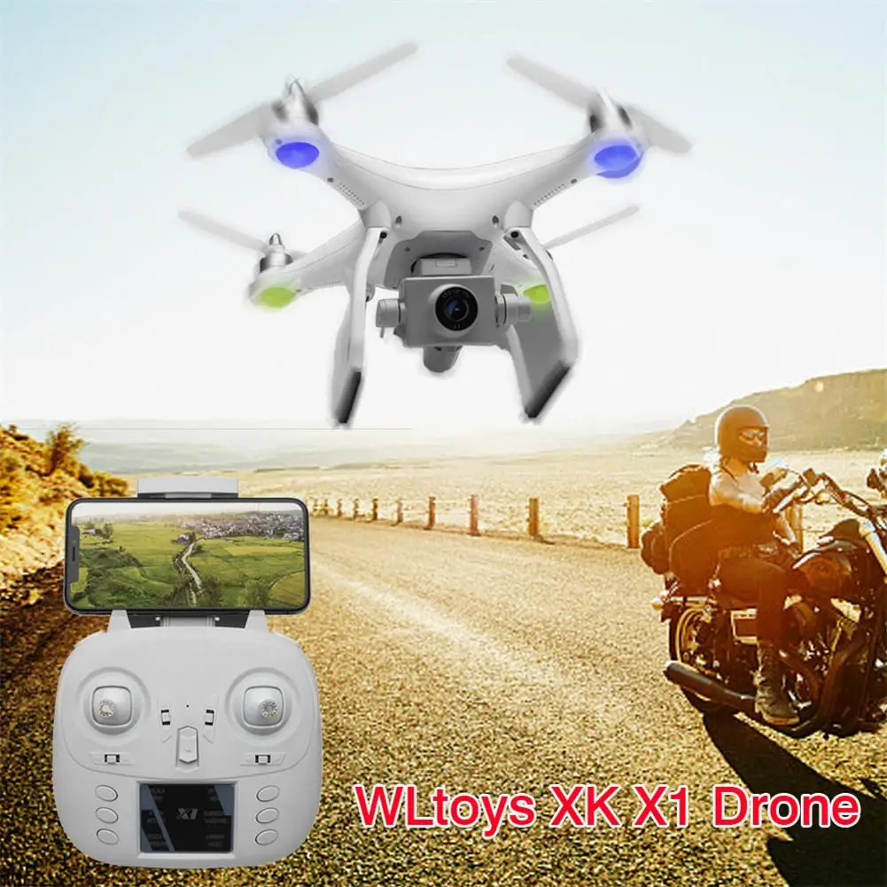 Пульт дистанционного управления Управление Дрон WLtoys XK X1 gps 5G Wi-Fi FPV Квадрокоптер один ключ возврат 4 оси Дрон с бесщеточным двигателем HD Камера