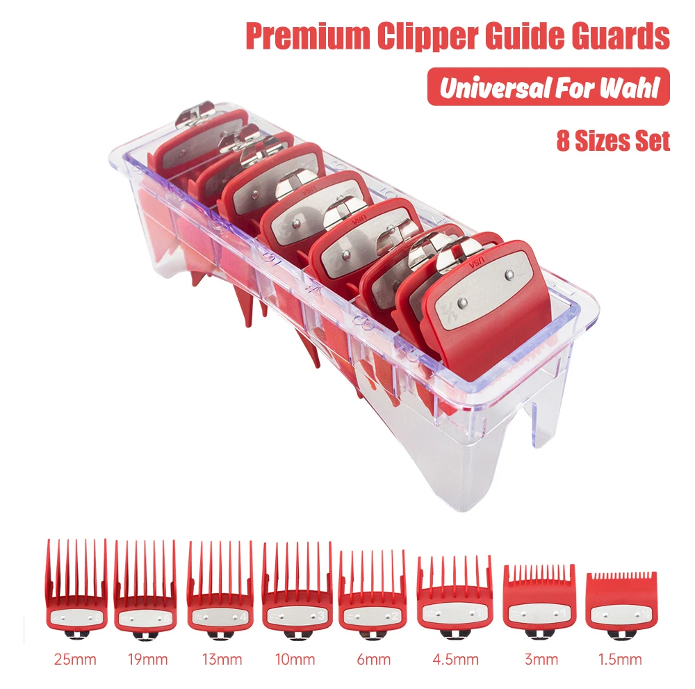 Professional 8/10pcs Clipper Limit Comb For Wahl Universal Hair Clipper