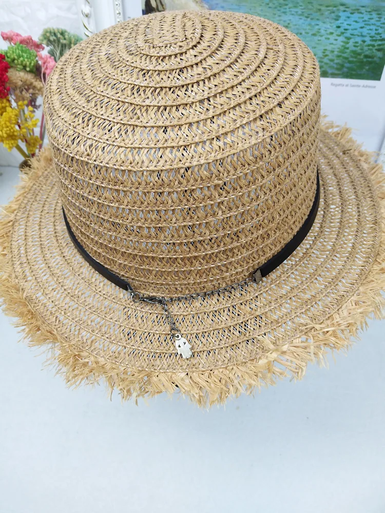 Соломенная шляпа аксессуары металлическая пряжка маленький ремень Hatband фиксирующая лента ветронепроницаемая веревка Мао Шэн deconstrutable