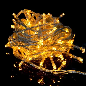 

20M 200LED Fairy Light String Christmas Garlands Lights Valentine's Day Wedding Party Decorative AC110V Holiday Lights US Plug