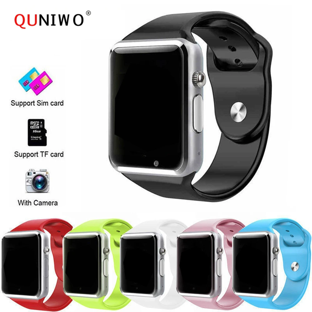 

2019 TOP Smart Watch Alrm Clock Support SIM TF Card Connectivity Apple iphone Android Phone Smartwatch PK GT08 U8 M2 A1