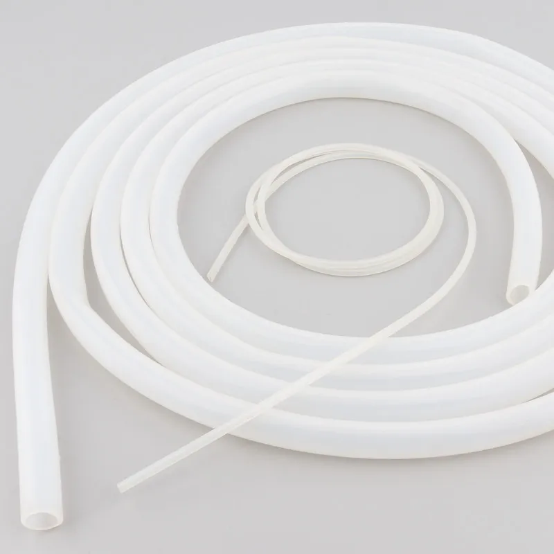 2/5 м внутренний диаметр 1 ~ 18 мм прозрачная трубка из пищевого силикона Гибкая