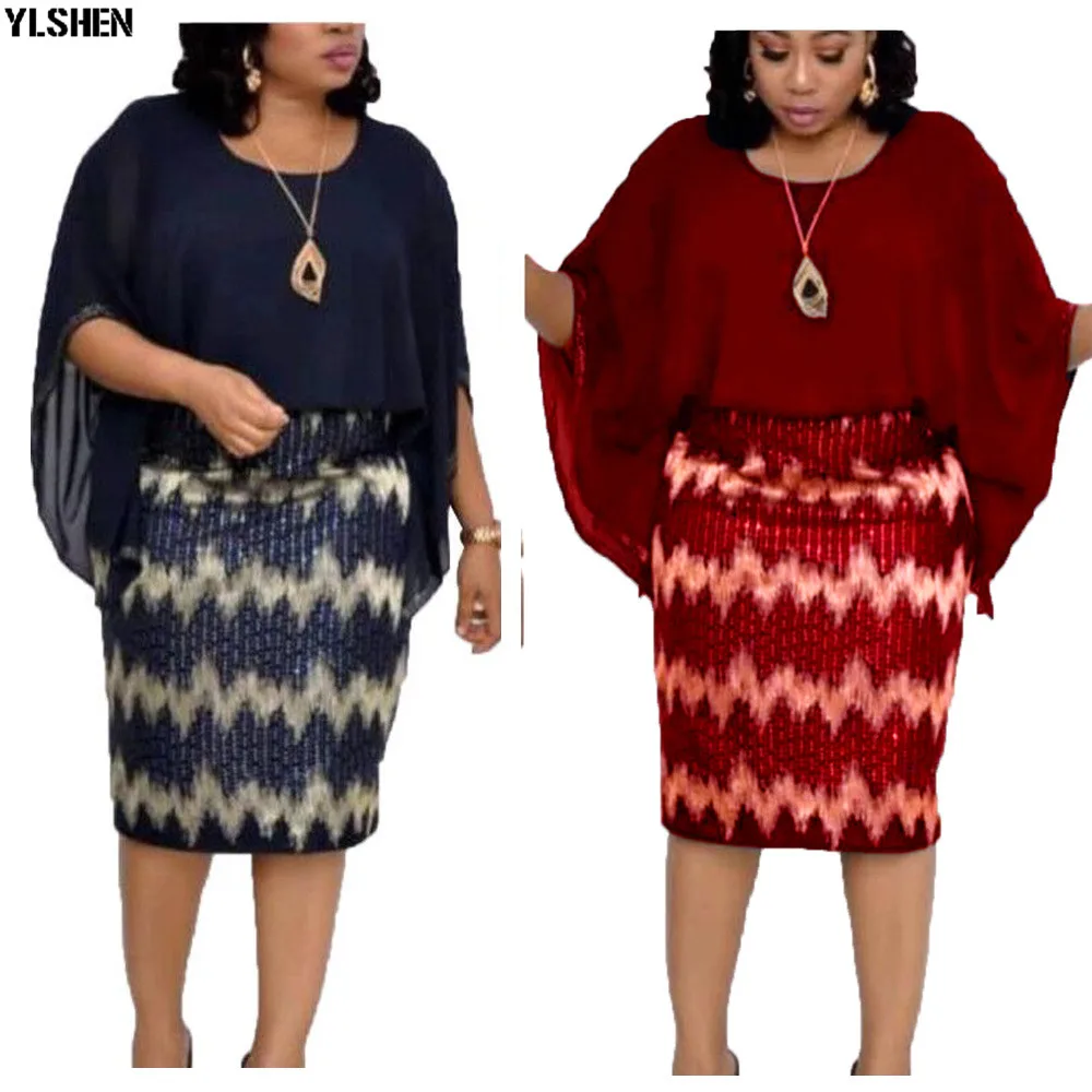 African Dresses For Women African Clothes Africa Dress Print Dashiki Ladies Clothing Ankara Plus Size Africa Women Dress 01