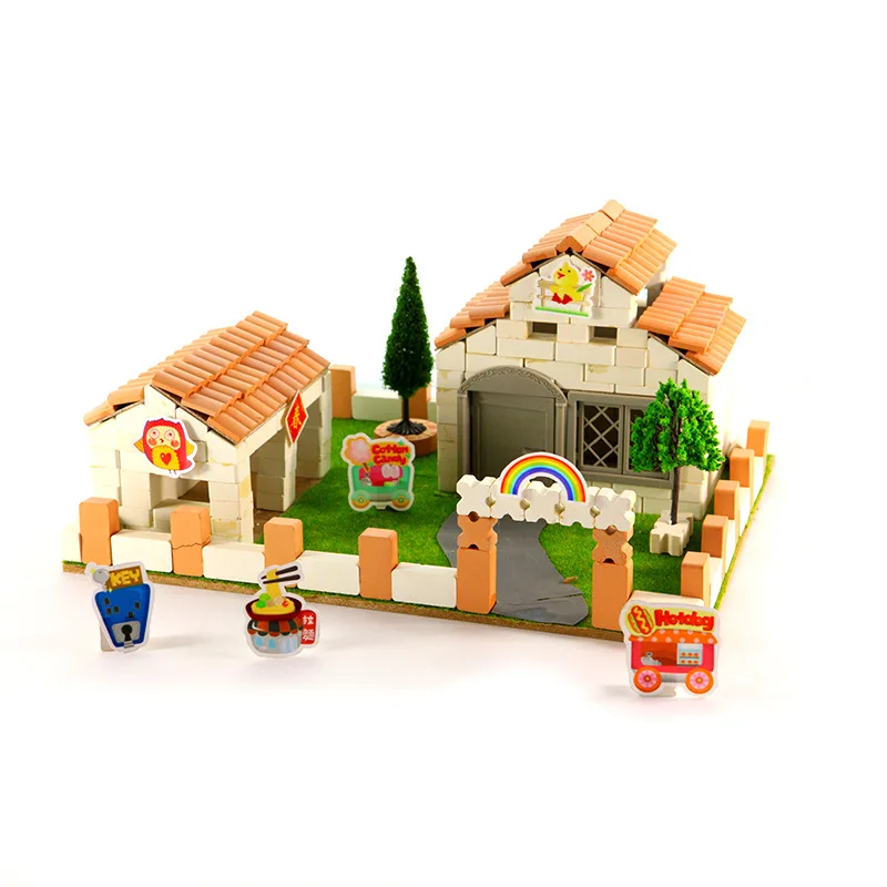

God Real Brick & Tile World Ceramic Clay DIY Ceramic Building Blocks Ultimate Version 20-in-1