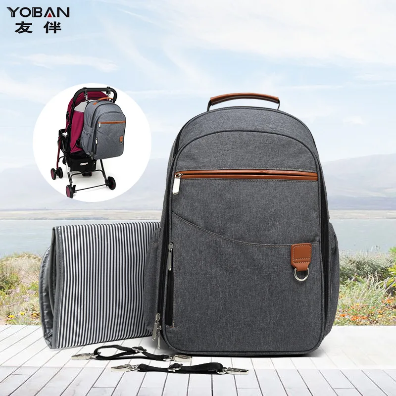 

Amazon Shoulder Large-Volume Diaper Bag Waterproof Insulated Upgraded MOTHER'S Bag Nursing Multi-functional Maternity Package