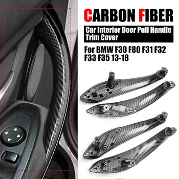 

Carbon Printed Car Interior Door Pull Handle Trim Cover For BMW F30 F80 F31 F32 F33 F35 2013 2014 2015 2016 2017 2018