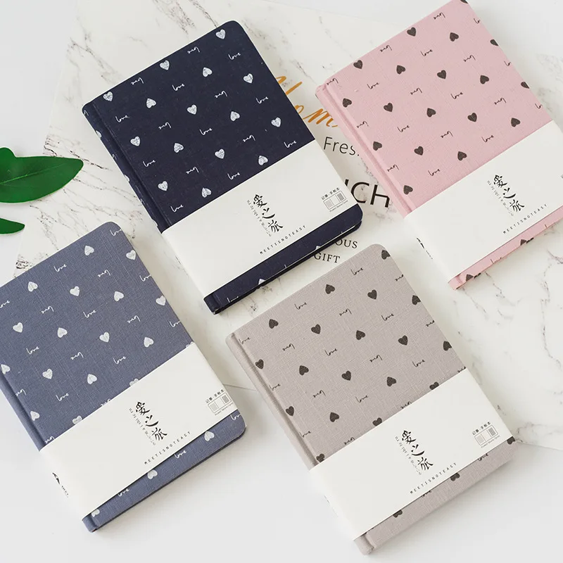 New Listing Floral Cloth Hard Cover Notebook Creative Fashion Diary Student Stationery | Канцтовары для офиса и дома