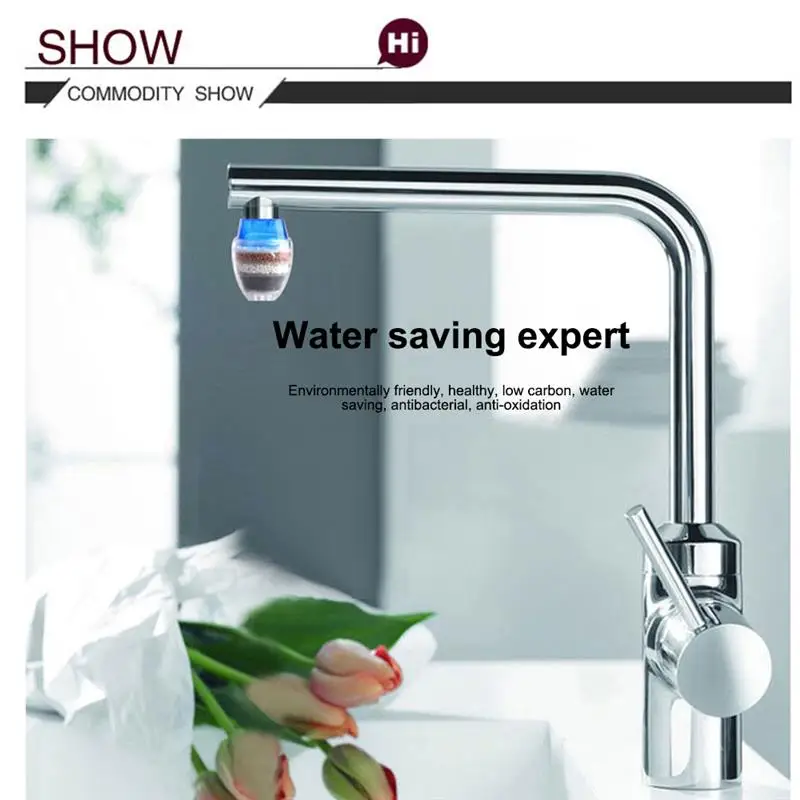 Household Tap Water Purifier Carbon Faucet Water Filter Remove Rust Suspended Kitchen Water Cleaner Water Filtration System Household Tap Water Purifier Carbon Faucet Water Filter Remove Rust Suspended Kitchen Water Cleaner Water Filtration System