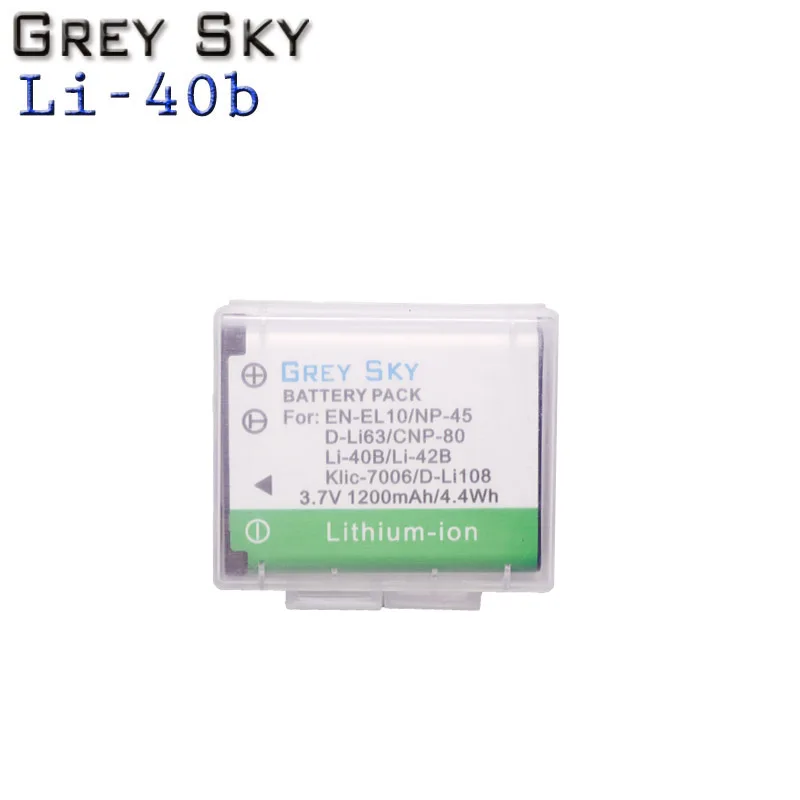 Аккумулятор для цифровой камеры Olympus литий ионный аккумулятор 1200 мА/ч 3 7 В
