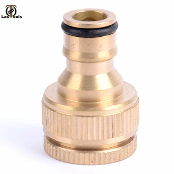 

Hot Tap Brass Garden Hose Pipe Tube Quick Connector Watering Equipment Spray Nozzle
