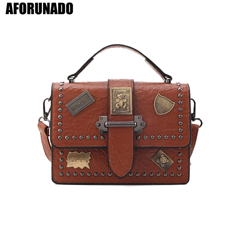 

Fashion Crossbody Bags For Women 2019 Metal Pattern Chain Shoulder Messenger Bag Lady Travel Luxury Handbags Women Bags Designer