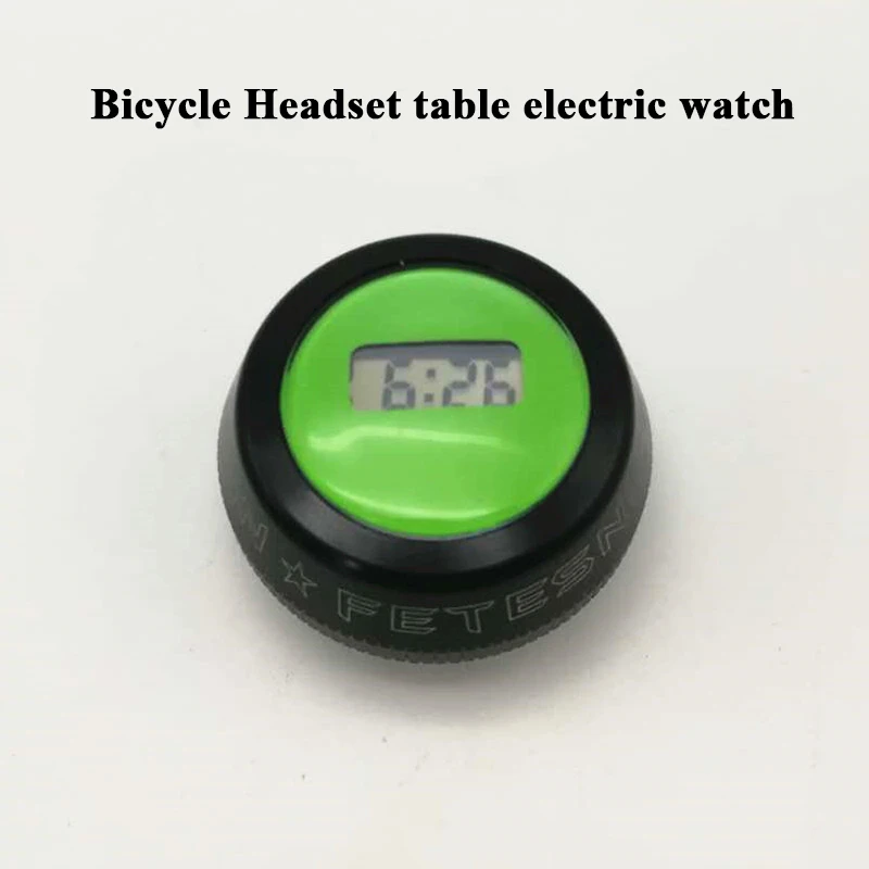 

1pc 28.6mm Bicycle Headset Table Electric Watch Riser Stem Clock Portable Clock Mountain Bike Headset Set Cover Watch 1 1/8"
