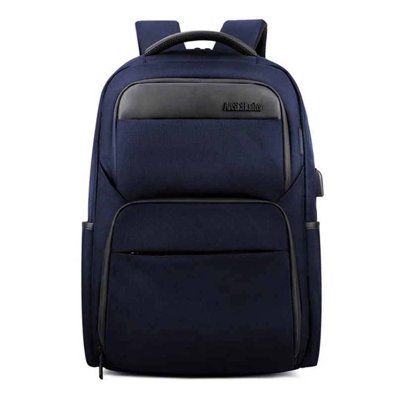 

Arctic Hunter Travel Backpack Men'S Usb Charging Security Backpack Waterproof Washing Bag Anti-Vibration Computer Bag Blue