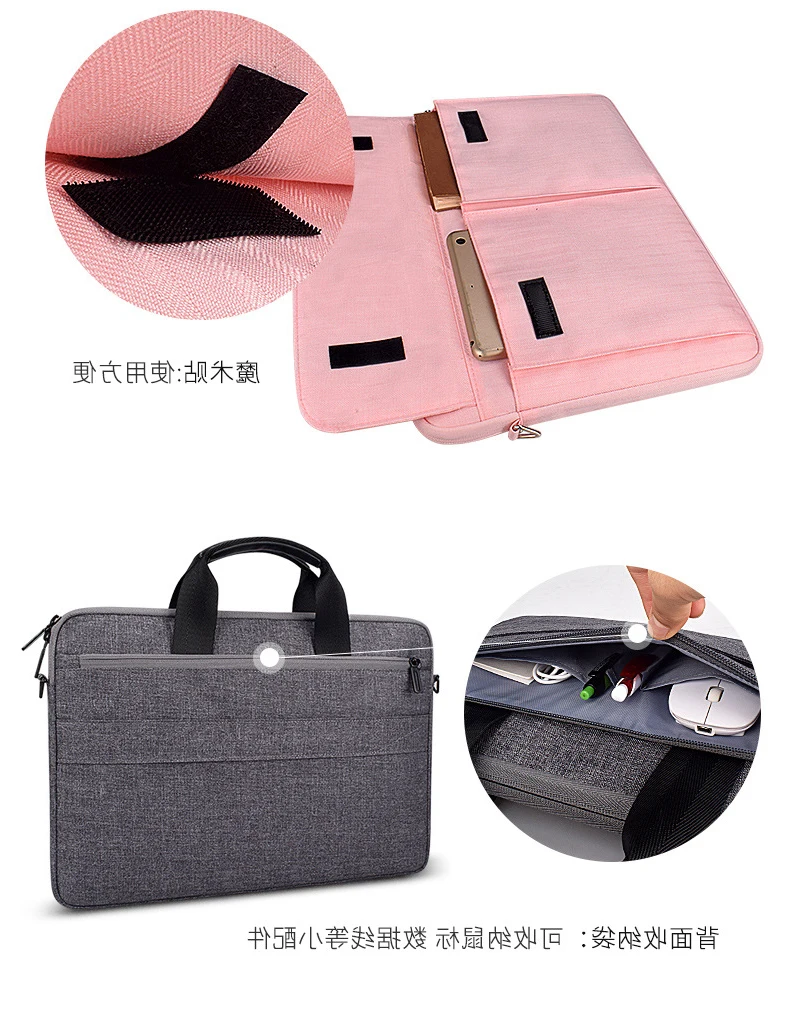 13.3 15.6 14 15 inch Handbag Coque Cover For Apple Macbook Pro Air 2020 13 inch Sleeve Case For Mac Book A1708 A1278 McBook Bag (15)