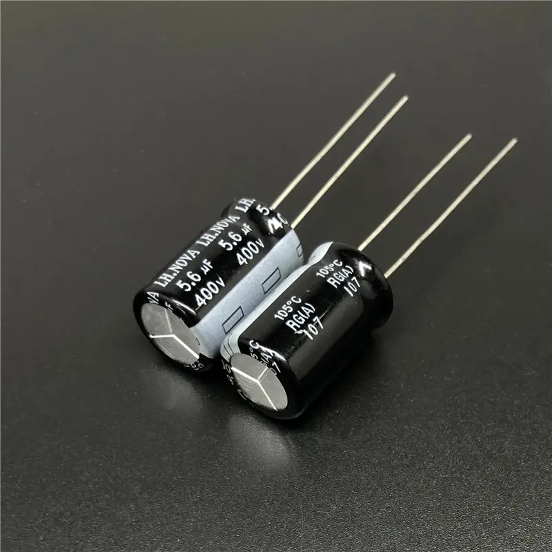 5 шт./50 шт. 6 uF 400V LH.NOVA RF/RG СЕРИЯ 12 5x20 мм 400V5.6uF долговечный Алюминиевый