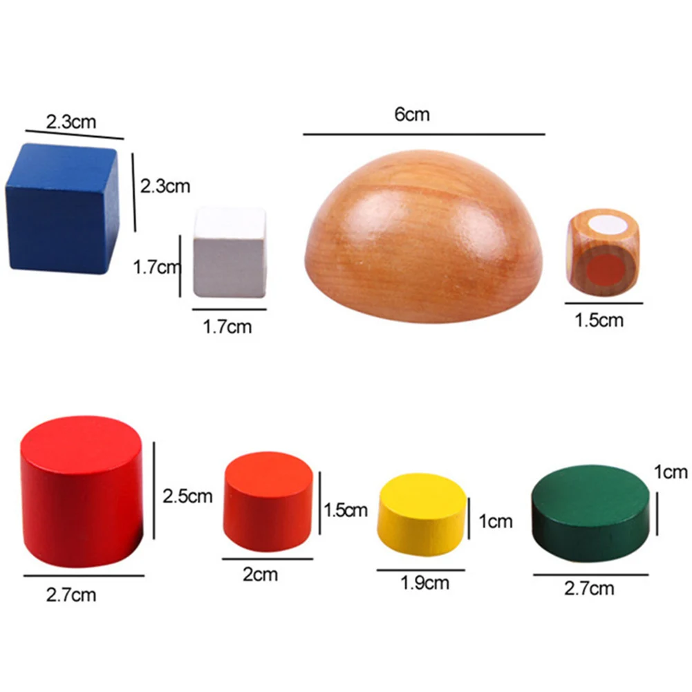 Деревянные геометрические блоки, складные настольные балансировочные игры, Развивающие детские игрушки