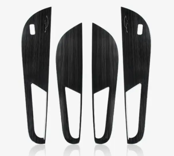 Золотой for Skoda Kodiak door kickpad stainless steel kickpad door panel protective decorative accessories - Название цвета: Золотой