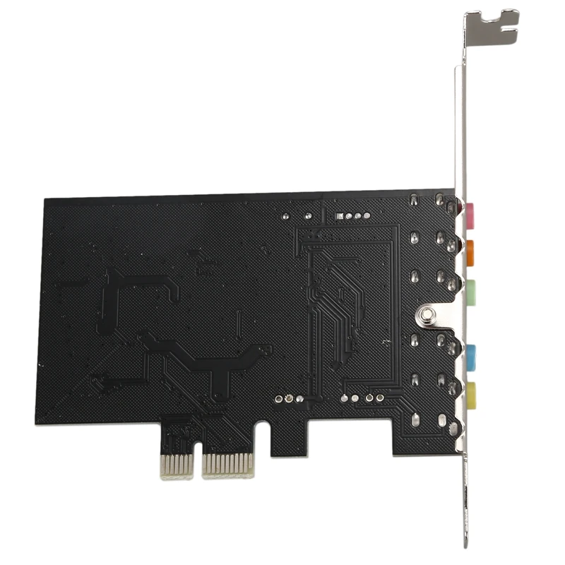 PCI Express PCI-E 5,1 канальный 3D Аудио 6 каналов цифровой звуковой карты для win XP