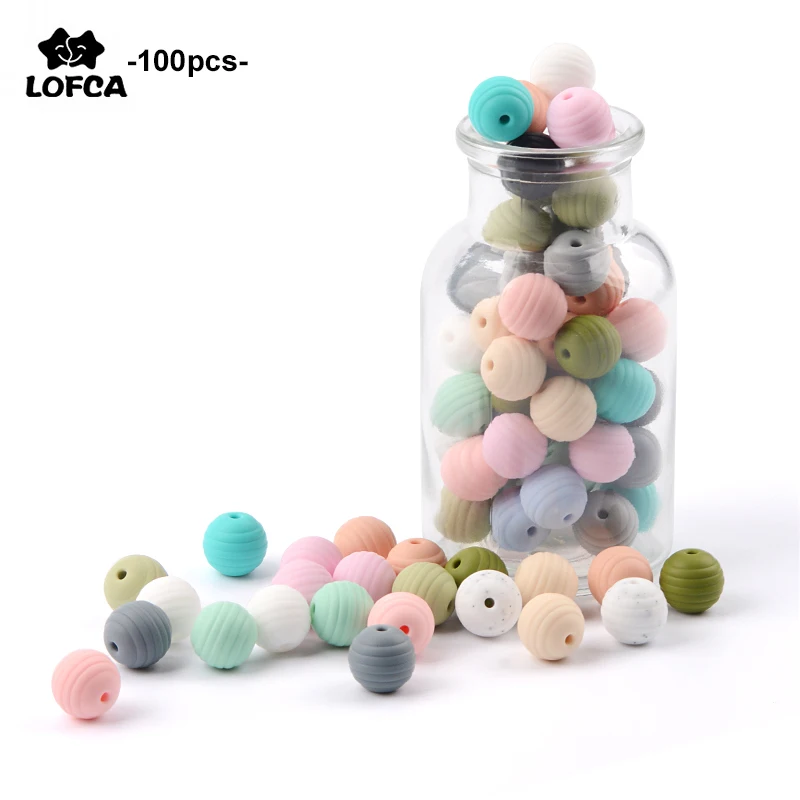 LOFCA 100 шт. силиконовые бусины для улей пищевого класса Силиконовые Прорезыватели
