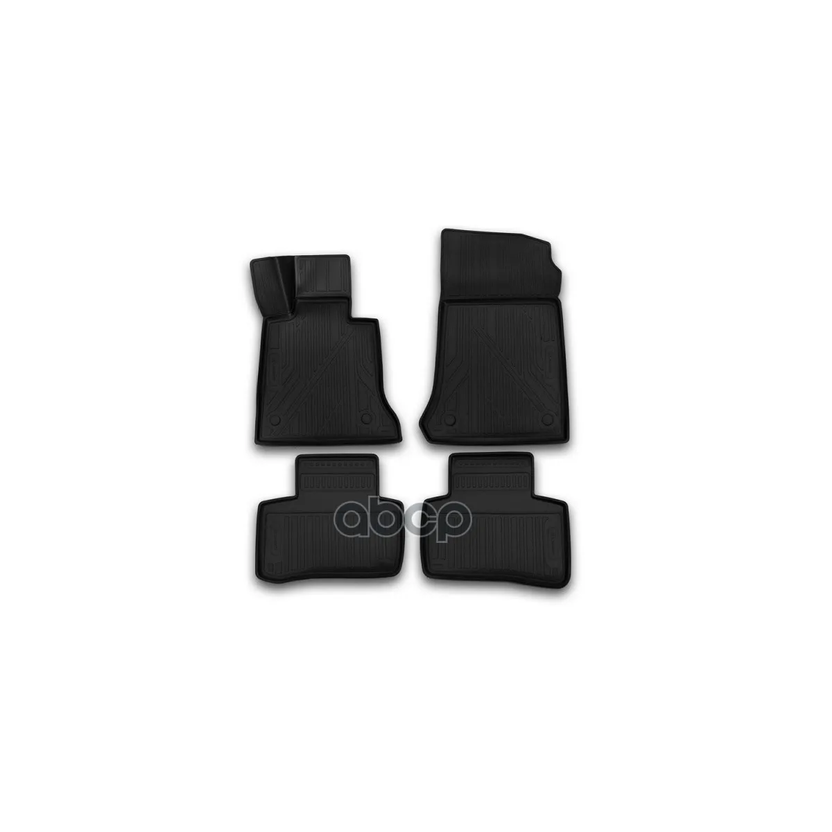 Коврики 3d В Салон Mercedes-Benz Glk X204,-, 4 Шт.(Полиуретан) ELEMENT арт. NLC3D3444210K