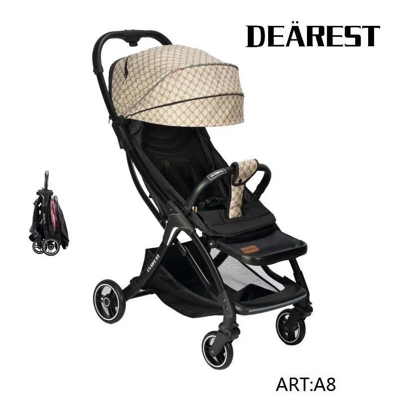 

DEAREST baby stroller folding portable trolley Automatic car collection