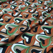 Большая распродажа Новая мода креп Печать платье ткань брюки рубашка подкладка ткань шифон DIY материал