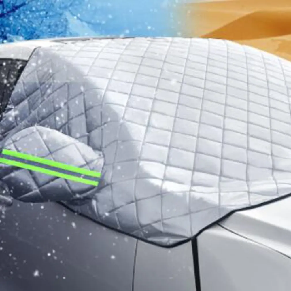 Rouku Car-styling Car Covers Windscreen Cover Heat Sun Shade Anti Snow Frost Ice Shield Dust Protector Winter 