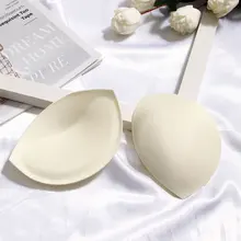 Женские губчатые подушечки для бюстгальтера, пуш-ап, грудь, летний купальник, прокладка, вкладыши, губка, чашечки для груди, тонкий бюстгальтер, бикини, вставка, нагрудная подушечка