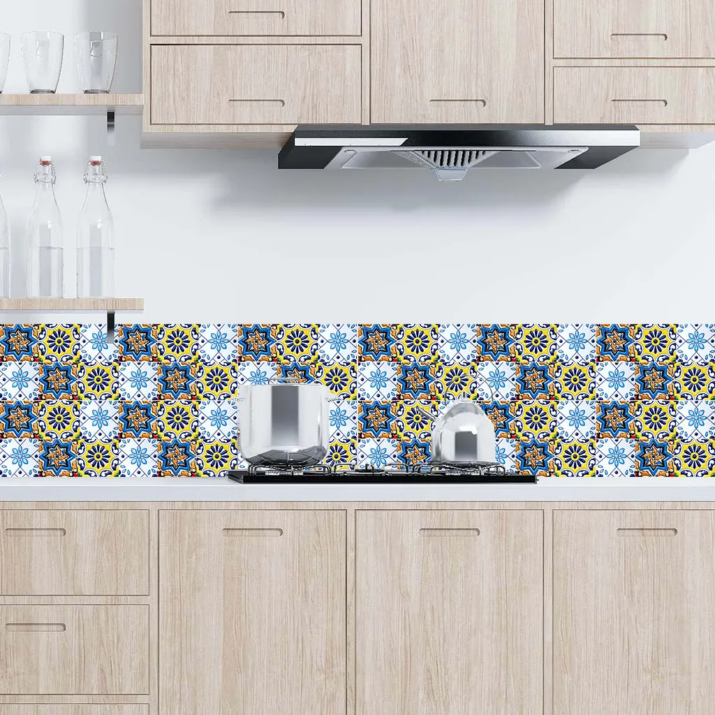 Лидер продаж 2020 Самоклеящиеся украшения для ванной и кухни домашняя настенная 3D