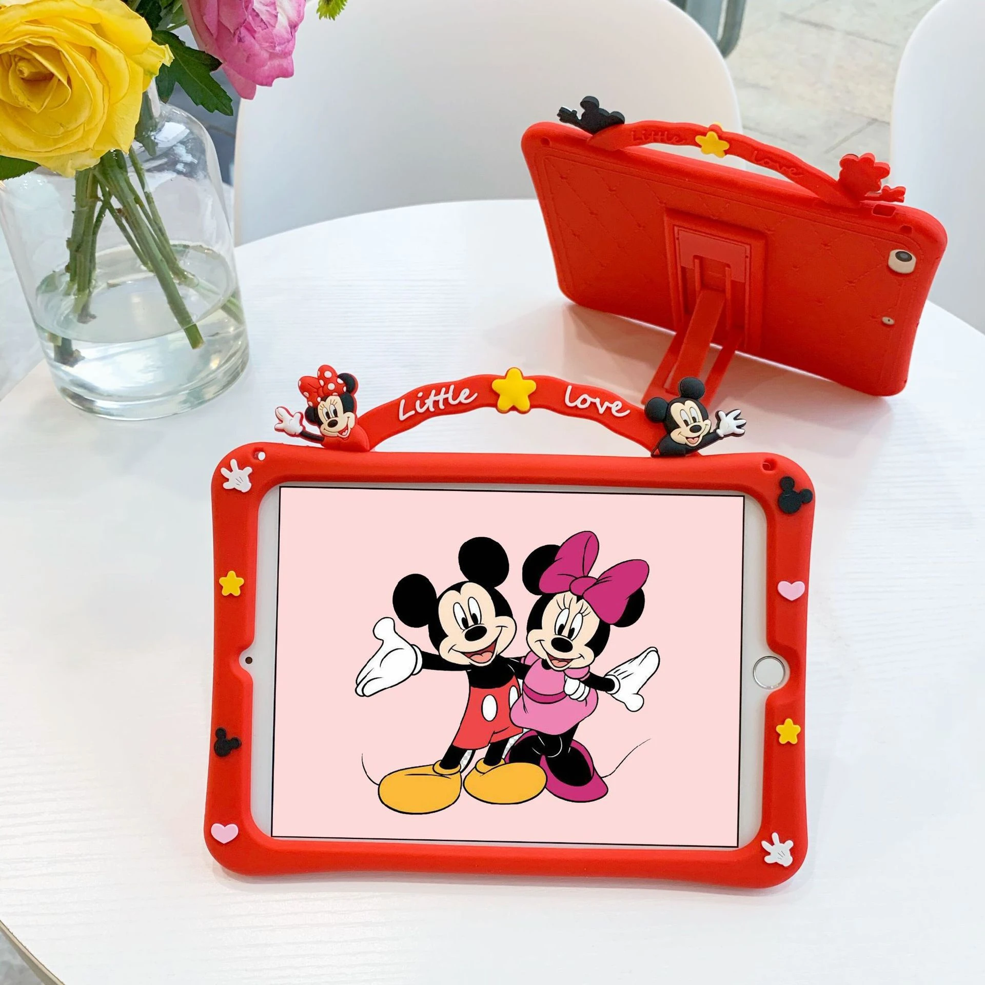 21 Disney For Ipad Air4 Protective Case Mini2 Silicone Case 10 2 Inch Flat 5 Cartoon 10 5 Mini 4 Case Tablets E Books Case Aliexpress