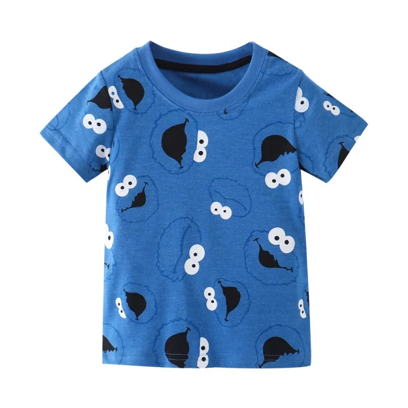 Новинка; футболки для мальчиков; одежда для малышей; хлопковая футболка с короткими рукавами и рисунком самолета; футболки для мальчиков; детская одежда - Цвет: 2703