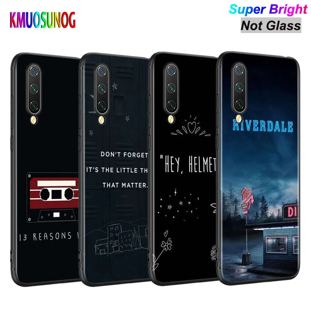 

Black Cover 13 Reasons Why for Xiaomi Mi A3 A2 A1 5X 6X 6 8 Lite 9 9SE CC9 F1 9T 9TPro Play Phone Case