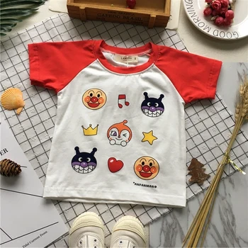 

Tonytaobaby Summer Wear New Style Baby Cartoon Pure Cotton Short-sleeved T-shirt Girls Shirts