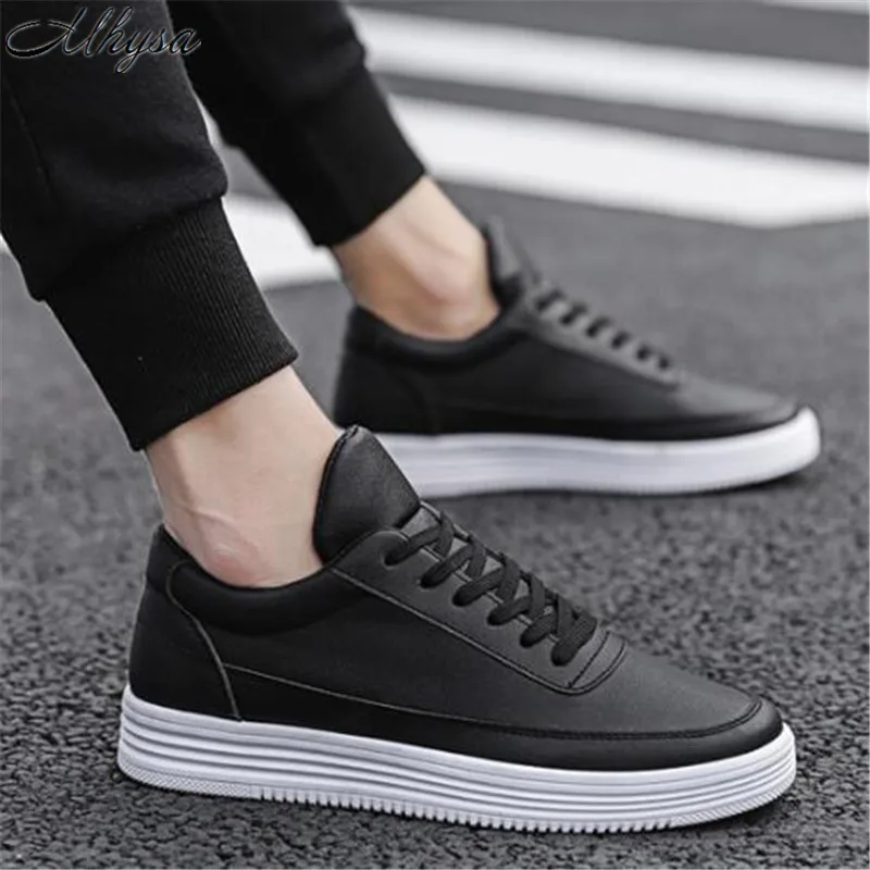Mhysa 2020 new spring and autumn men's shoes wild white low to help breathable casual non-slip resistant sports Z96 | Обувь