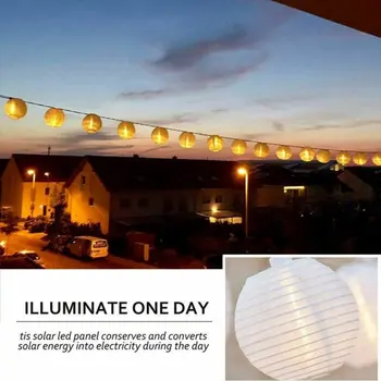 

Outdoor Solar LED String Lamp 20/30Led Party Christmas Wreath Fairy Light