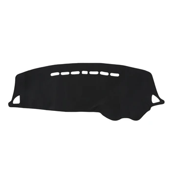 

Dashboard Cover for Mitsubishi Lancer Ex 2010 2011 2012-2016 Dashmat Dash Mat Sun Shade Cover Carpet Car Accessories(Black)