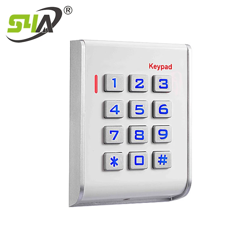 K30 RFID Клавиатура управления доступом 125 кГц EM карта открывания ворот Клавиатура Автономный контроль доступа Лер DC12V поддержка 2000 пользователей - Цвет: K31 White