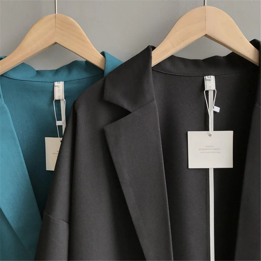 Autumn Office women Black Jacket Slim Suit clothes 2019 Woman Working Suit vadim blazer women's tops Ladies Business Suit (26)