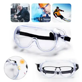 

Anti-Sneeze Liquid motocross glasses Anti Dust Protective Glasses Anti-saliva Safe Glasses Clear Lens PC Motorcycle Sport Goggle