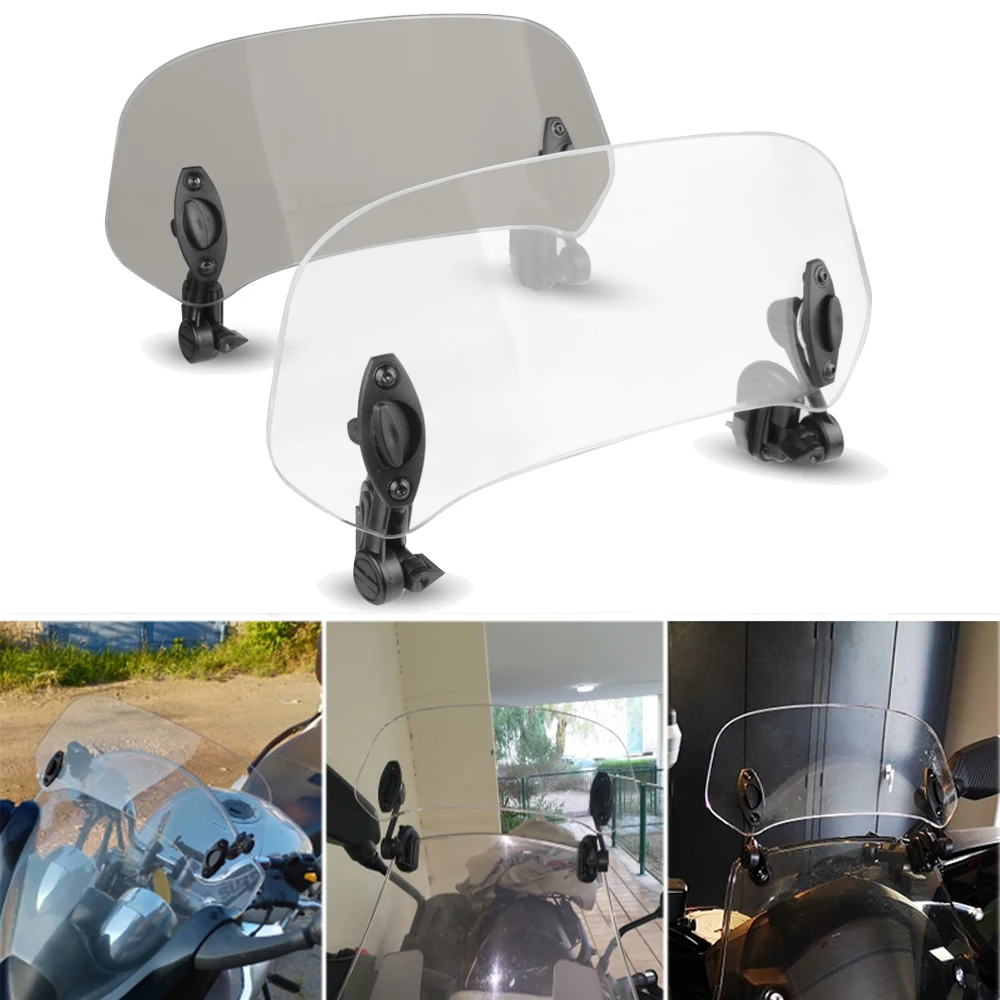 Ветрозащитный экран для мотоцикла ветровое стекло Kawasaki Yamaha Suzuki an400 burgman 400 abs 200 Honda