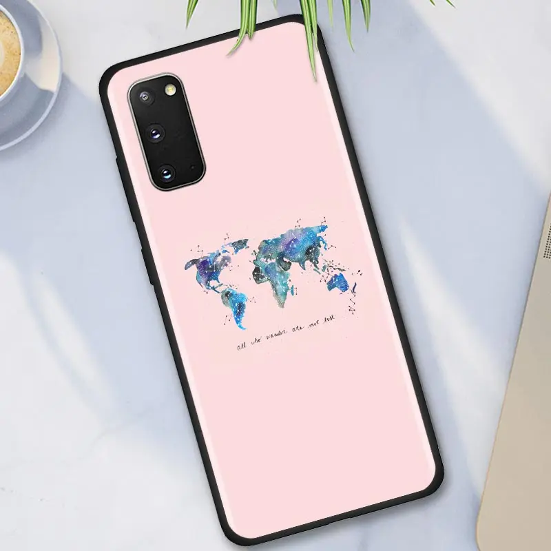 World Map Travel Airplane Silicone Case For Samsung Galaxy S20 Ultra S10e S10 5G S20 Plus S8 S9 Plus S7 Edge Back Cover Couqe World Map Travel Airplane Silicone Case For Samsung Galaxy S20 Ultra S10e S10 5G S20 Plus S8 S9 Plus S7 Edge Back Cover Couqe