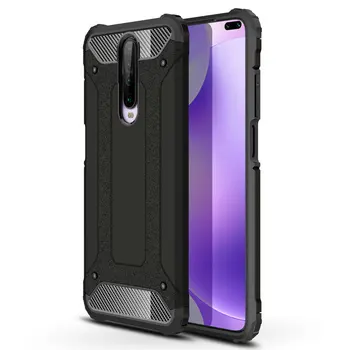 

50pcs/lot Baby Safe Case For Xiiaomi Redmi K30 Heavy Duty 2 in 1 Detachable Armor Hard Case