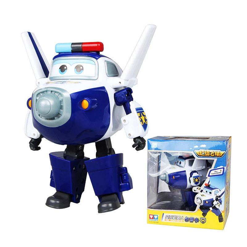 AULDEY Super Wing 34 Styles 15cm ABS Super Deformable Aircraft Robot Wing Deformable Toy Boy Girl Best Gift