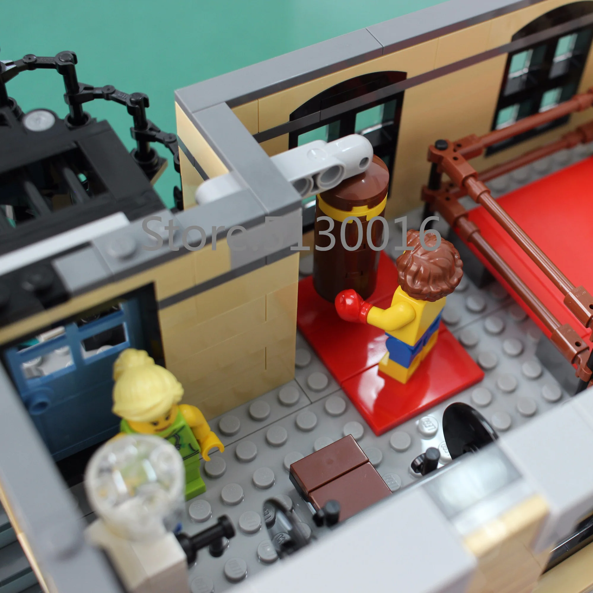 10260 Creator Street центр Diners 15037 2480 шт уличный вид модель строительные блоки кирпичи детские развивающие игрушки