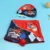 Baby Boy Swimwear Брюки Cap set Kid Swimsuit Летние Шорты Мультфильм Человек-Паук Pixar Cars Captain America Детские Плавки