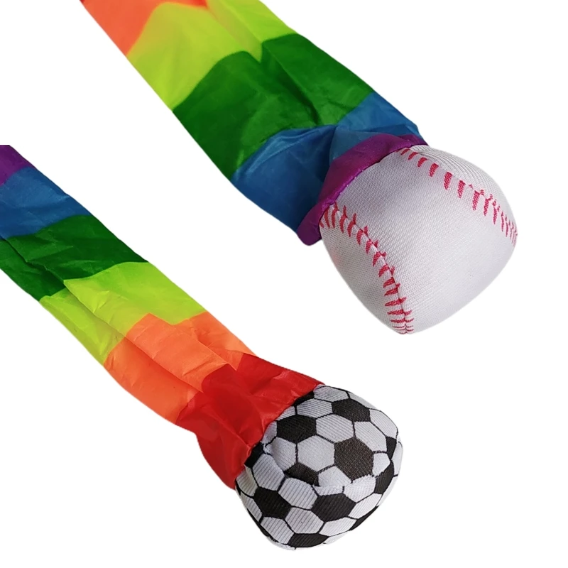 

Meteor Ball Rainbow Tail Kindergarten School Sensory Training Kids Toy Catching Ball Outdoor Toy