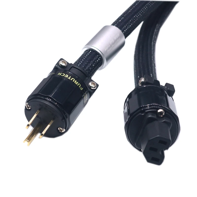 

Hifi Furutech alpha ps-950-18 Fp-3ts20 alpha OCC single crystal copper power cord Fl-11M-NI(G) plug