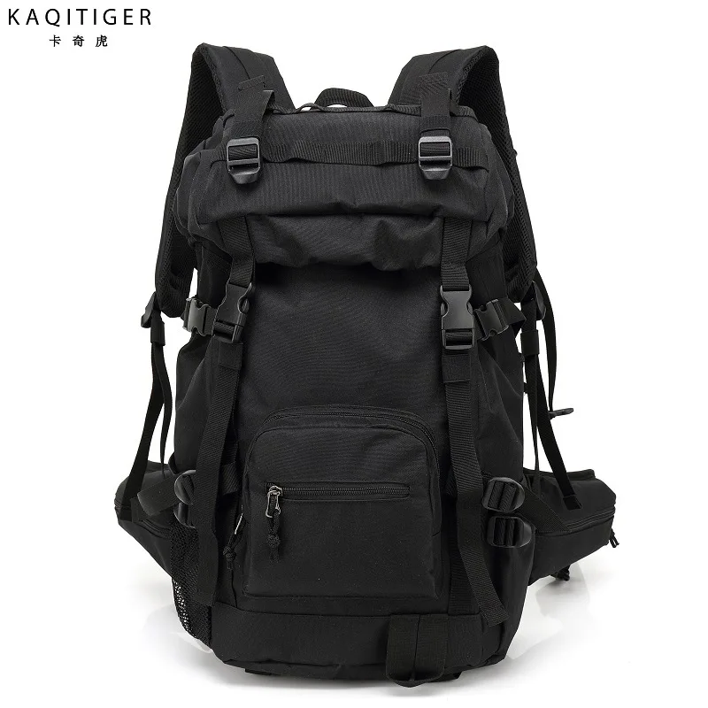 

New Style Outdoor Large Capacity Double Backpack Men's Outdoor Travel Double Casual Backpack Camouflage Mountaineering Bag